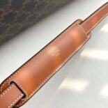 Celine Unisex Large Travel Bag in Triomphe Canvas with Celine Print