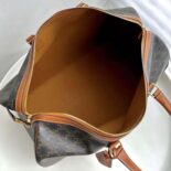 Celine Unisex Large Travel Bag in Triomphe Canvas with Celine Print