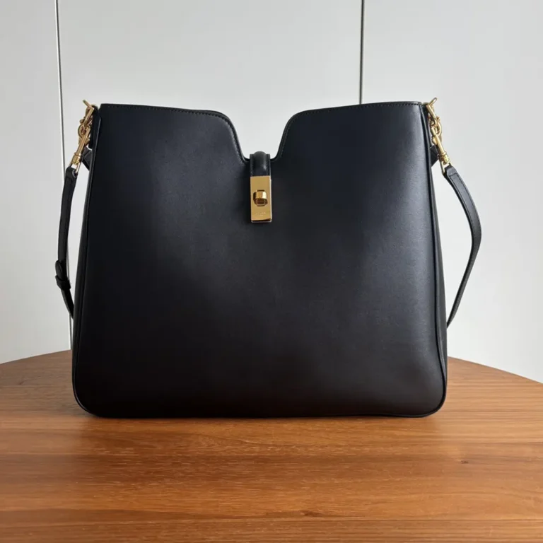 Celine Women Medium Camille 16 Soft Bag in Smooth Calfskin-BlackCeline Women Medium Camille 16 Soft Bag in Smooth Calfskin-Black