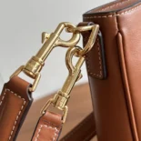 Celine Women Medium Camille 16 Soft Bag in Smooth Calfskin-Brown
