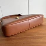Celine Women Medium Camille 16 Soft Bag in Smooth Calfskin-Brown