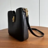 Celine Women Small Camille 16 Soft Bag in Smooth Calfskin-Black