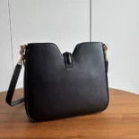 Celine Women Small Camille 16 Soft Bag in Smooth Calfskin-Black