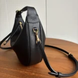 Celine Women Teen Celine Llulu in Grained Calfskin-Black