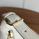 Celine Women Teen Celine Llulu in Grained Calfskin-White