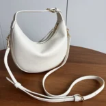 Celine Women Teen Celine Llulu in Grained Calfskin-White