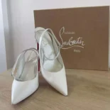 Christian Louboutin Women Condora Pointed Toe Slingback Pump