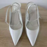 Christian Louboutin Women Condora Pointed Toe Slingback Pump