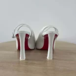 Christian Louboutin Women Condora Pointed Toe Slingback Pump