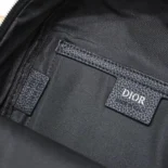 Dior Men Mini Rider Backpack Black Dior Oblique Jacquard