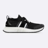 Dior Unisex Run'n'Dior Sneaker Black and White Technical Mesh KCK447TLK
