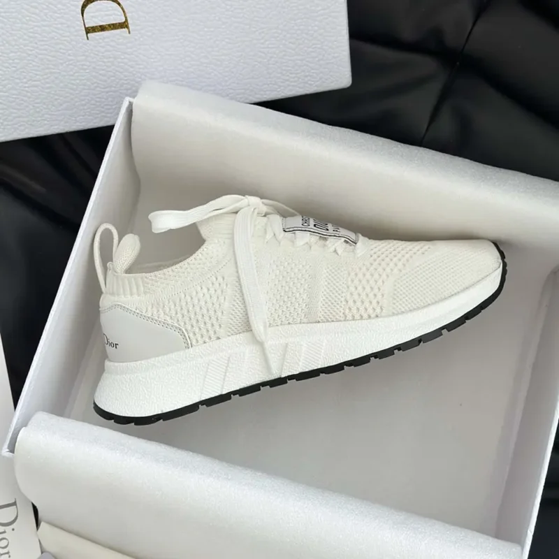 Dior Unisex Run'n'Dior Sneaker White Technical Mesh KCK447TLK