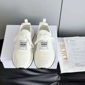 Dior Unisex Run'n'Dior Sneaker White Technical Mesh KCK447TLK