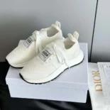 Dior Unisex Run'n'Dior Sneaker White Technical Mesh KCK447TLK