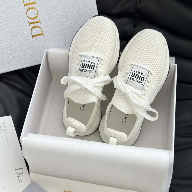 Dior Unisex Run'n'Dior Sneaker White Technical Mesh KCK447TLK
