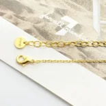 Dior Women Bloom in Dior Necklace Gold-Finish Metal with White Resin Pearls and Silver-Tone Crystals