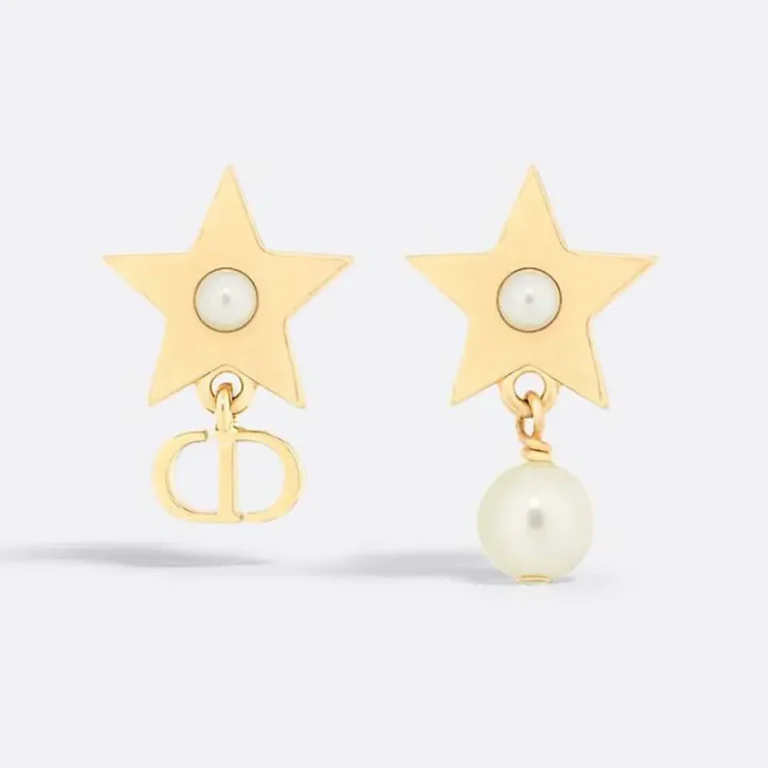 Dior Women Lucky Dior Earrings Gold-Finish Metal E3903WOMRS