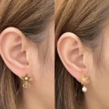 Dior Women Lucky Dior Earrings Gold-Finish Metal E3903WOMRS