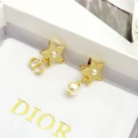 Dior Women Lucky Dior Earrings Gold-Finish Metal E3903WOMRS