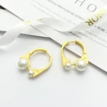 Dior Women Medium Dior Tribales New Look Earrings Gold-Finish and Silver-Finish Metal