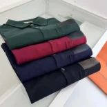 Hermes Men Polo Shirt with Pocket H557960HA67ME