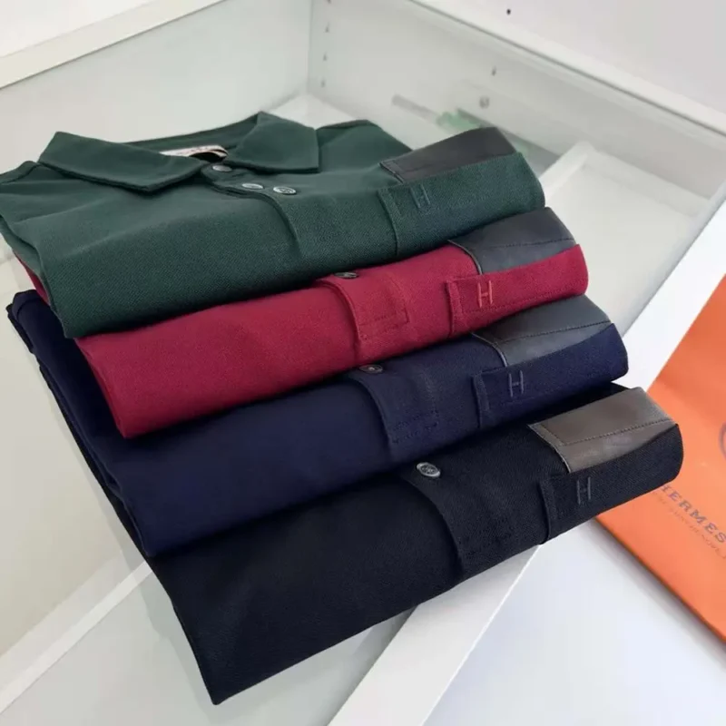 Hermes Men Polo Shirt with Pocket H557960HA67ME