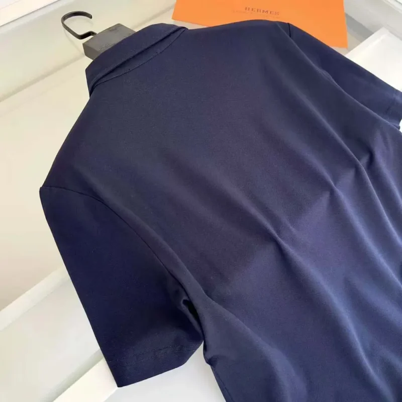 Hermes Men Polo Shirt with Pocket H557960HA67ME