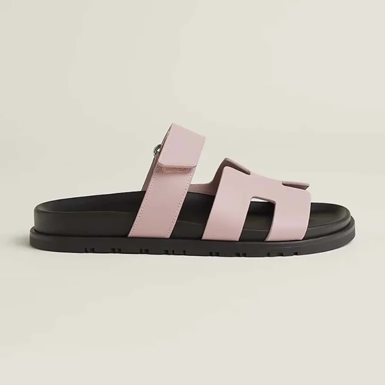 Hermes Unisex Chypre Sandal-Pink H222299ZCG350