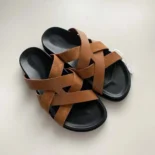 Hermes Unisex Kazimir Sandal-Brown H251976Z