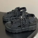 Miu Miu Women Chunky Neoprene Sandals 5X418E30K