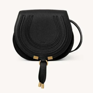 Chloe Women Small Marcie Saddle Bag is Crafted Leather