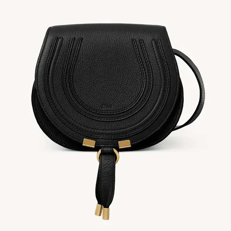 Chloe Women Small Marcie Saddle Bag is Crafted Leather