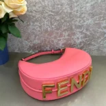Fendi Women Fendigraphy Small Pink Leather Bag