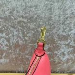 Fendi Women Nano Fendigraphy Pink Leather Charm